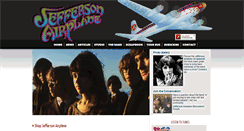 Desktop Screenshot of jeffersonairplane.com